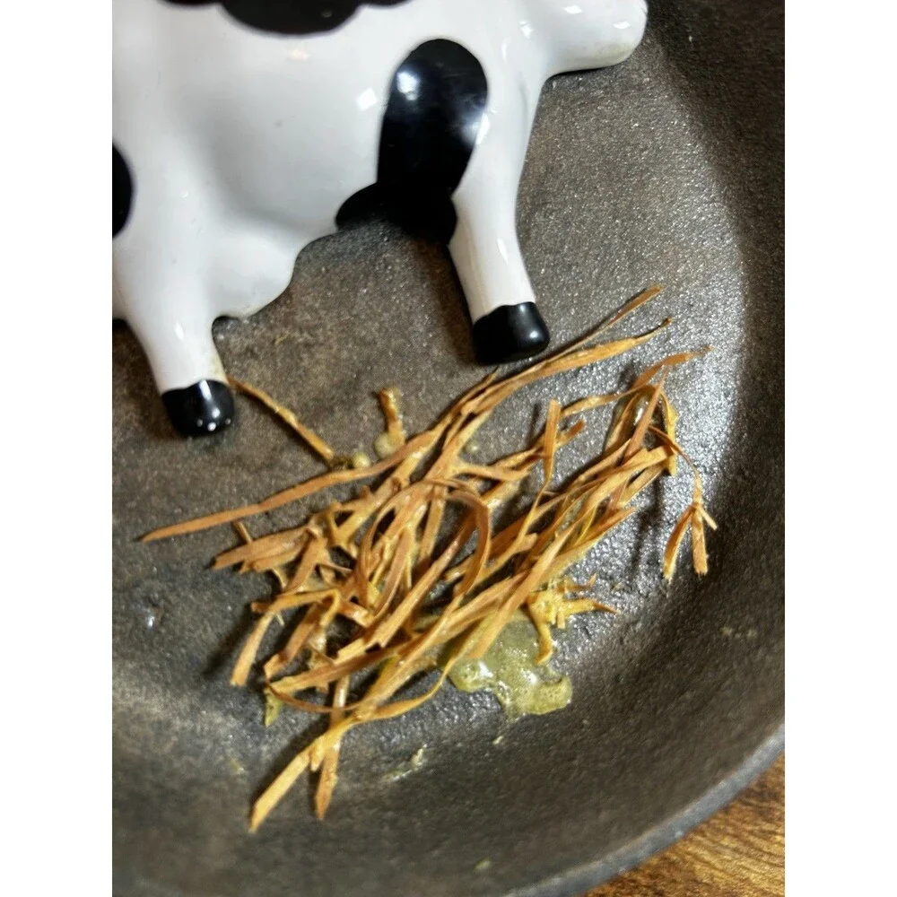 Vtg Cast Iron Cow Frying Pan Wall Decor Trippies 1987 Taiwan Farmhouse Rustic